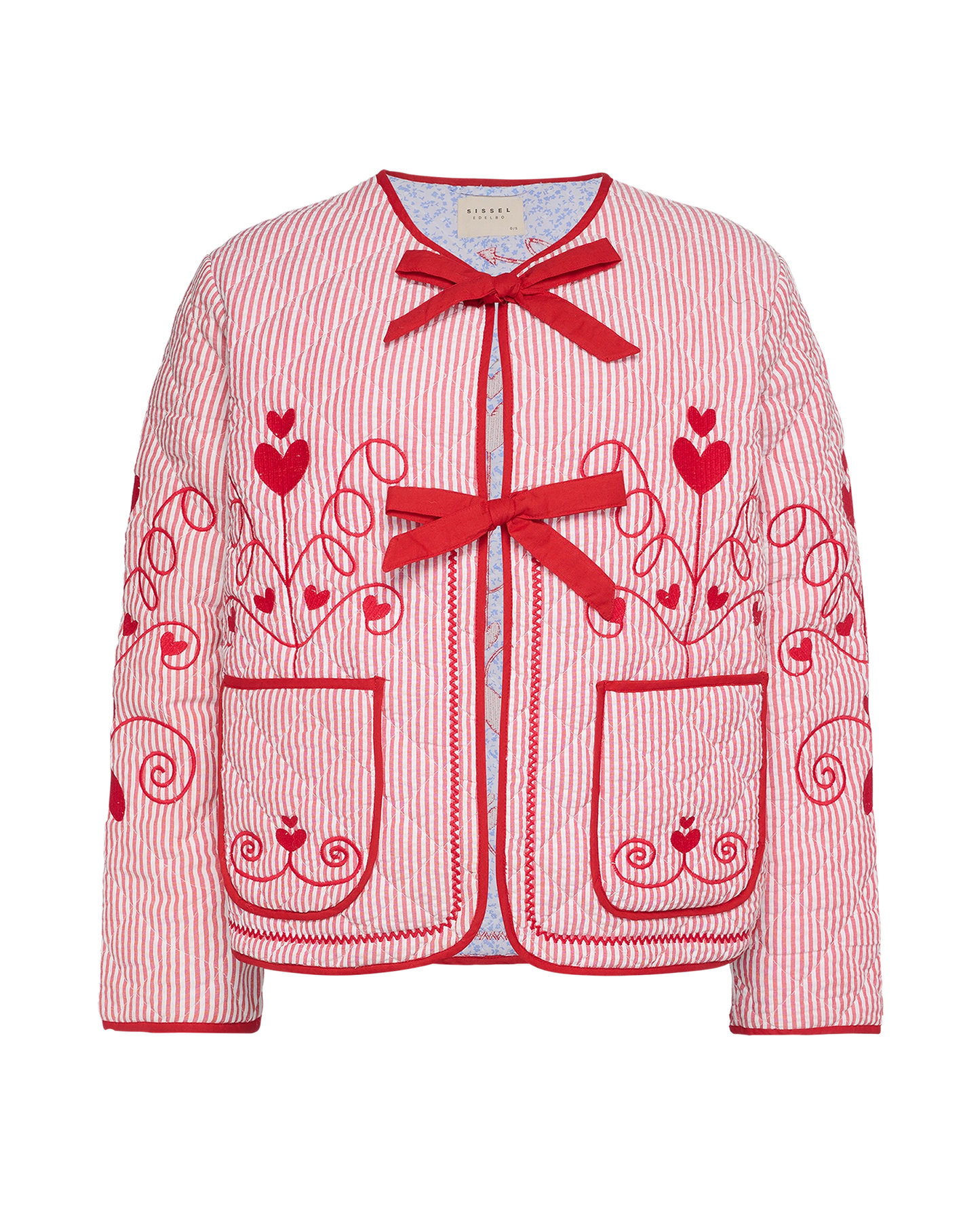 Penny Jacket red stripes