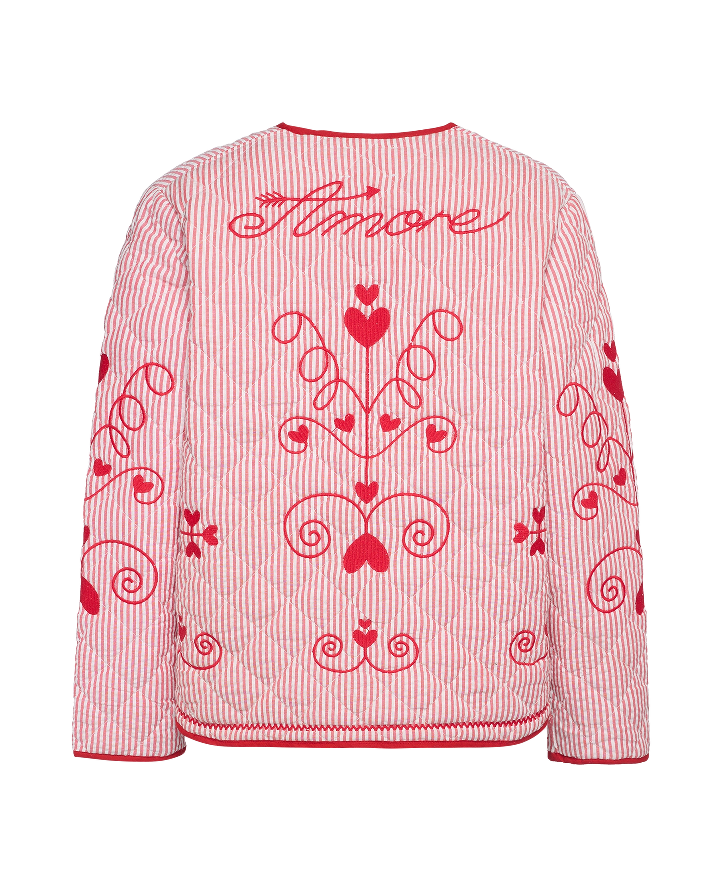 Penny Jacket red stripes