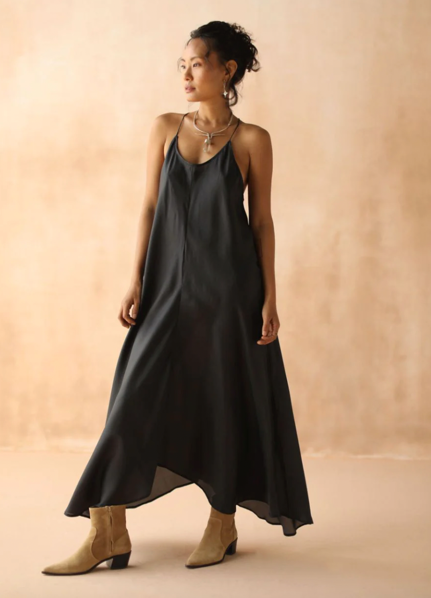 ZEN MAXI DRESS BLACK