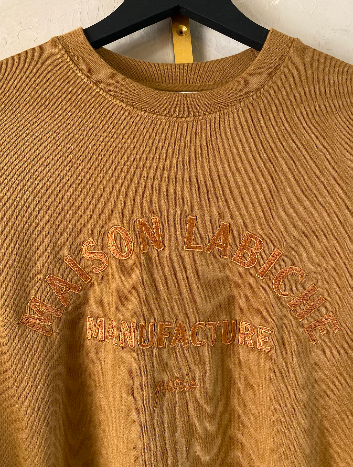 Sweat Manufacture coloris GOLDEN YELLOW