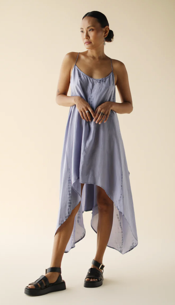 ZEN DRESS - BLEU TIE DIE