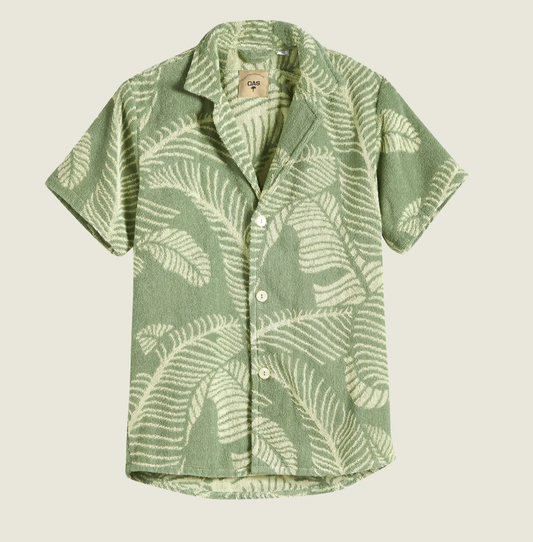 OAS Banana Leaf Cuba Terry - Shirt