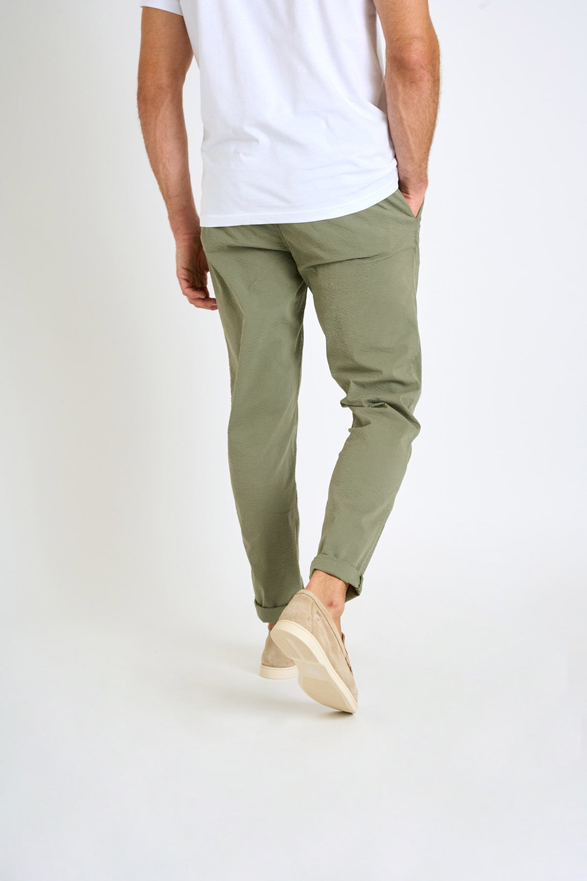 Pantalon Chino kaki CALA