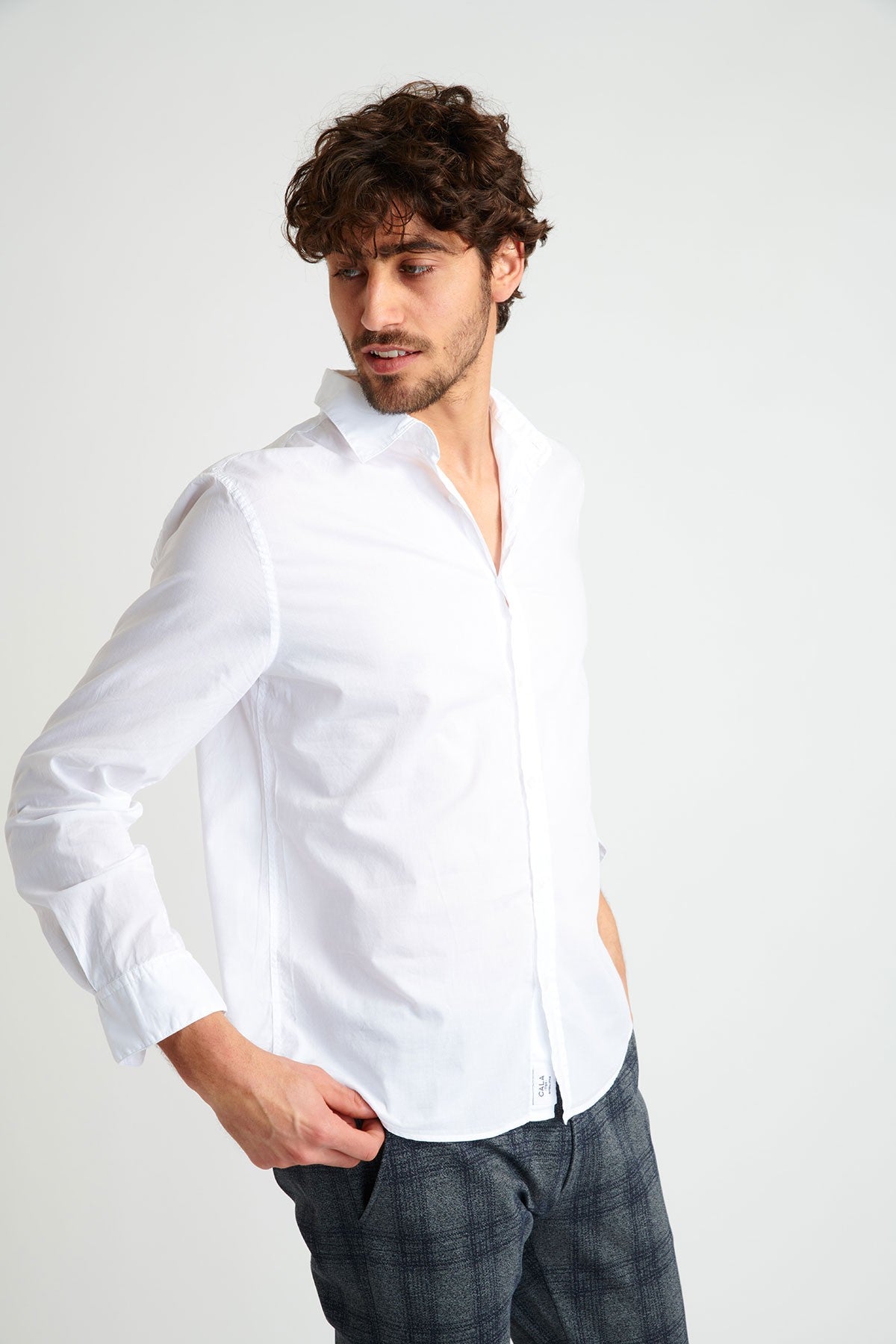 Chemise en coton CALA blanche