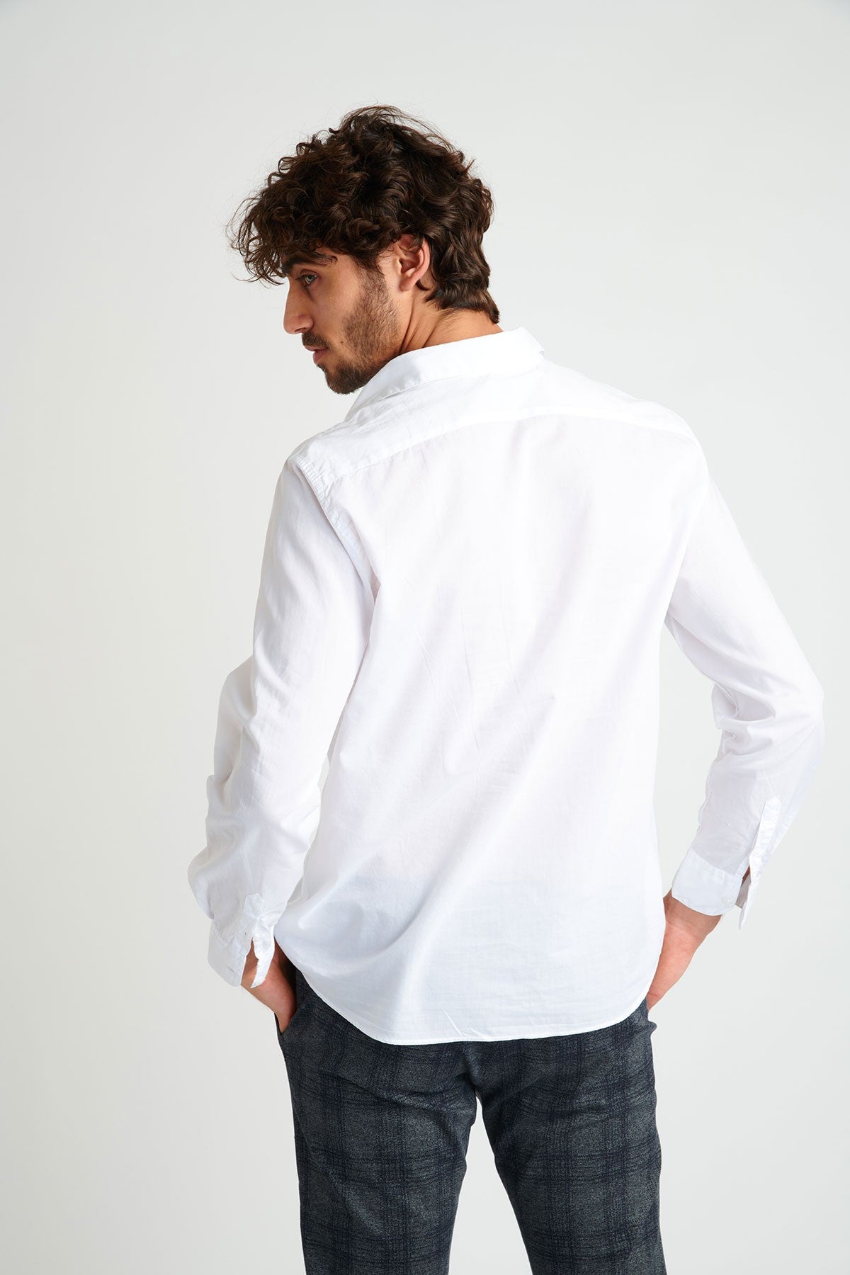 Chemise en coton CALA blanche